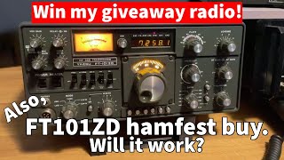 Free giveaway CB radio and my Yaesu FT101ZD [upl. by Dedie864]