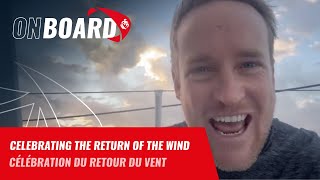 Celebrating the return of the wind  Vendée Globe 2024 [upl. by Autum243]