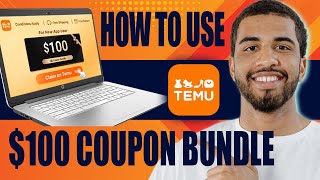 How to Use Temu 100 Coupon Bundle 2024 [upl. by Idyh]