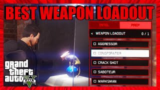 What Is The BEST WEAPON LOADOUT  Cayo Perico Heist  Plus TipsampTricks Prep Mission GTA 5 ONLINE [upl. by Nimoynib218]