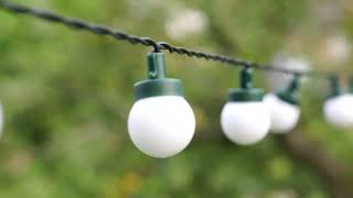 MultiPower Festoon String Lights day and night footage [upl. by Carlie723]