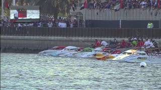 F1H2O SHARJAH 2013  Highlights [upl. by Joice829]