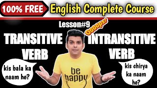 Lesson 9  Transitive Verb  Intransitive Verb  Kinds of Verb  Parts of Speech DearSirAsif [upl. by Kcirdneked793]