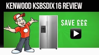 KENWOOD KSBSDIX16  Fridge Freezer  KSBSDIX16 Review [upl. by Boleslaw]