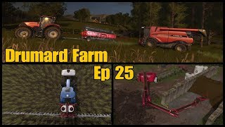 Lets Play Farming Simulator 17 PS4 Drumard Farm Ep 25 [upl. by Eintroc226]