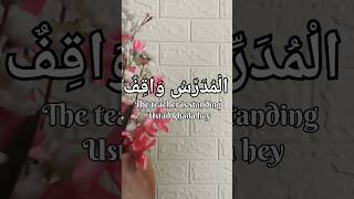 Arabic vocabulary with nominal sentenceEasyArabic813 [upl. by Aenitsirhc]