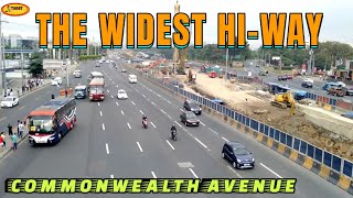 THE WIDEST HIWAY IN QUEZON CITY  COMMONWEALTH AVENUE [upl. by Brendin307]