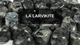 La larvikite  Labradorite  Pierre de lune noire [upl. by Buskus]