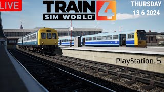 Train Sim World 4 Livestream PS5 [upl. by Marlin675]