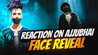 REACTIONS ON AJJUBHAI FACE REVEAL  TOTAL GAMING [upl. by Glanville]