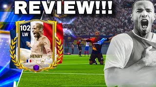 IS HE THE BEST LW 102 RATED HENRY REVIEW amp GAMEPLAY  FC MOBILE [upl. by Caia]