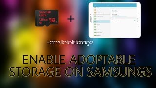 Enable adoptable storage on your Samsung Galaxy device [upl. by Islean]