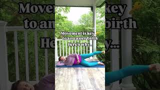 Movement is key to an easier birth prenatalworkout [upl. by Martita]