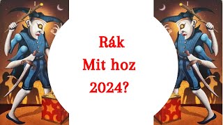 Mit hoz 2024 Általános tarot kártyavetés rák horoszkóp jegy részére [upl. by Nobie]