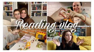 Audiobooki tańce świetna fantastyka i duużo jedzenia 🥙📚 READING VLOG 📖 [upl. by Lak329]