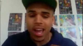 Chris Brown Live on Ustream 031811 1137AM Part 1 [upl. by Lydnek]