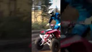 TRX250R Quad Shredding Moto Track 🚀 atv motocross shorts [upl. by Bodnar]