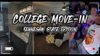 COLLEGE MOVEIN DAY  KENNESAW STATE [upl. by Necila]