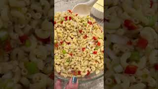 Classic Macaroni Salad Recipe short macaronisalad bbq summerrecipes sidedish [upl. by Tterrab]