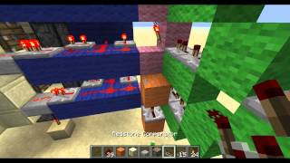 Minecraft MultiFloor Elevator Tutorial part 1 [upl. by Eseuqcaj446]