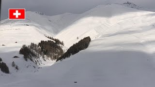 First Skiing Experience in Switzerland at Klosters Ski Resort 🇨🇭 [upl. by Brandtr]