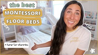 BEST MONTESSORI FLOOR BEDS  How To Choose [upl. by Ashil]