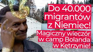 Nawet 40 tysięcy migrantów już w 2025 Magiczny dzień w ośrodku w Kętrzynie [upl. by Seligman]