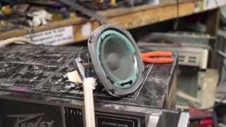 SPEAKER BLOWOUTS  Wicked Excursion With Fire Alarm Speaker [upl. by Weight650]