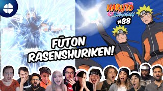 Naruto defeats Kakuzu with a powerful Rasenshuriken  Shippuden Ep 88 Reaction Mashup 🇯🇵 [upl. by Blithe]