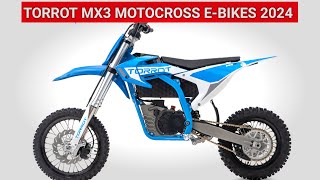 2024 Torrot MX 3 Electric Bikes For Kid motocross [upl. by My]