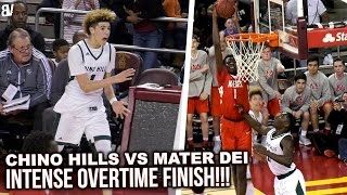 Chino Hills vs Mater Dei  Galen Center USC Epic Showdown In An Overtime Thriller 22417 [upl. by Basilius]