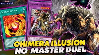 CHIMERA FUSION O DECK DO TIPO ILUSÃO NO MASTER DUEL [upl. by Lindahl]