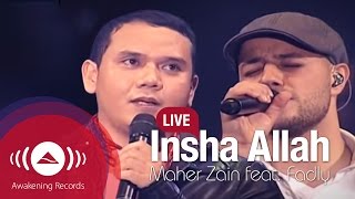 Maher Zain feat Fadly quotPadiquot  Insha Allah Live [upl. by Nairda]