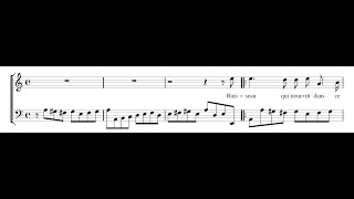 MARCANTOINE CHARPENTIER Ruisseau qui nourrit dans ce bois PDF SCORE [upl. by Eissert]