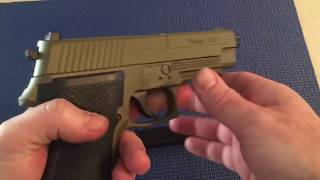 Sig Sauer P226 Pellet Pistol Dark Earth [upl. by Schellens]