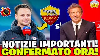 🚨🚀NOVITÀ URGENTE APPENA CONFERMATA I TIFOSI DELLA ROMA SONO EMOZIONATINOTIZIE DEL AS ROMA OGGI [upl. by Wayolle]