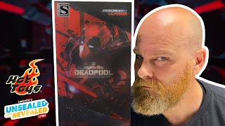 Hot Toys Armorized Deadpool Marvel Figure Unboxing  Unsealed and Revealed [upl. by Ettelloc374]