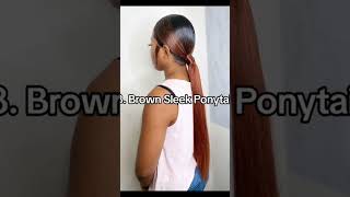 20 Gorgeous Ponytail Hairstyle Ideas for Black Women HairstyleInspo FreshCut [upl. by Monika]