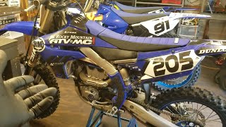 111 YZ250F 20192023 Full Motor Rebuild Part 4 Finally done Run this Yamaha through heat cycles [upl. by Yrrehs]