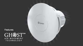 Xpelair Simply Silent Contour Bathroom Fan  The Quietest Bathroom Fan Fact [upl. by Henrietta940]