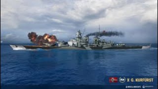 Großer Kurfürst Noob Destroyer Got The Final Kill World Of Warships Ranked Battle [upl. by Ariela]