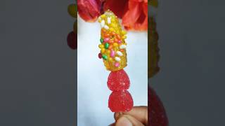 Popon jelly amp raed jelly lollipop 🍭 popsicle shortvideos youtubeshorts [upl. by Joshuah]