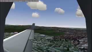 Flightgear 212  Beechcraft b1900d landing on Sabiha Gokcen International Airport [upl. by Teragram13]