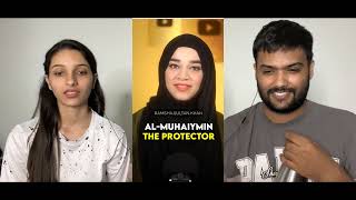 Non  Muslim Reaction on 99 NAMES OF ALLAH  PART 4  Series by Ramsha Sultan [upl. by Ahsatan]