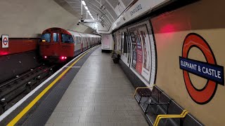 London Underground Bakerloo Line Trains 1972 TubeStock At Elephant amp Castle And Onboard 20102024 [upl. by Mozes444]