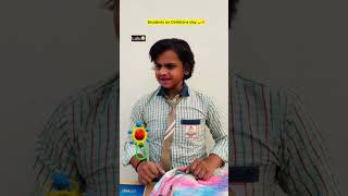 Kids on childrens day 😂🔥 indian family shorts indian comedy chotabhai chaman childrenday [upl. by Akcired485]