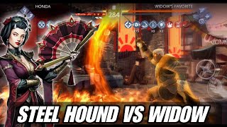 Steel Hound vs Widow Hard🔥  Big Splash Event  Shadow Fight 3 [upl. by Bryon]