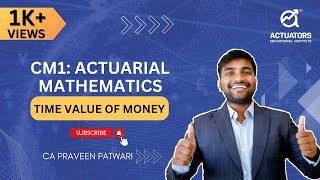 Time Value of Money Explained Essential Concepts for Actuaries FRM and CA Foundation [upl. by Bradwell68]