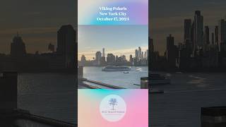 Viking Polaris Sails into New York City  October 17 2024 [upl. by Chem]