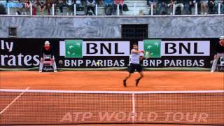 Grigor Dimitrov Brings Up MP With Diving Hot Shot Winner [upl. by Arabelle]